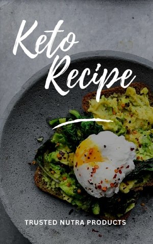 Keto recipe eBook for fat-burning meals and healthy eating
